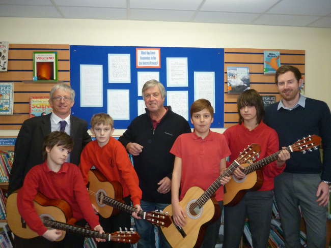 Guitars for Bishops Itchington School